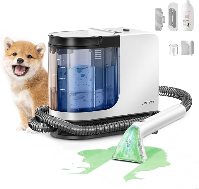 uwant Carpet Cleaner Machine 18Kpa Powerful Suction, Portable Carpet Cleaner by UWANT