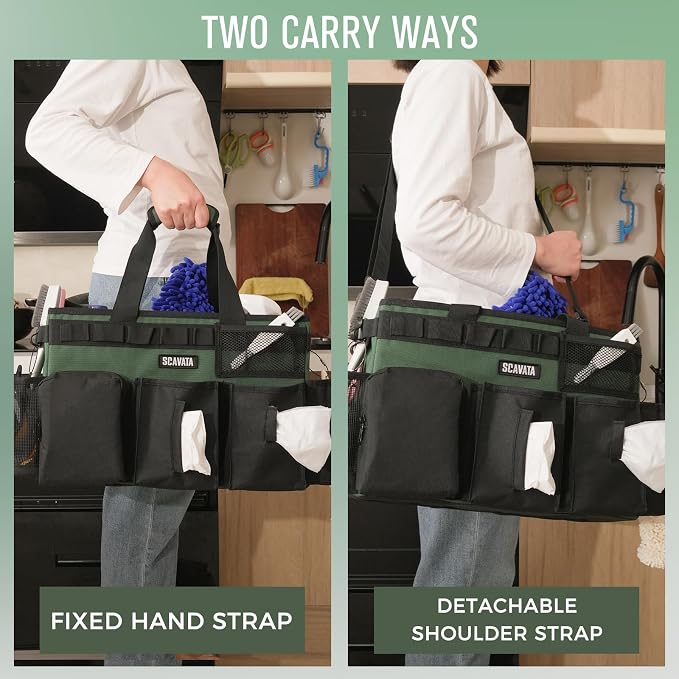 Wearable Cleaning Caddy Bag, Cleaning Caddy Supplies Organizer - Image 6