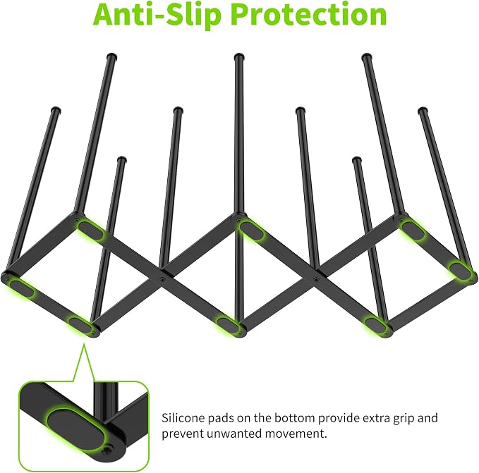 Collapsible Bottle Drying Rack, Foldable Baby Bottle Drying Rack, Portable - Image 6