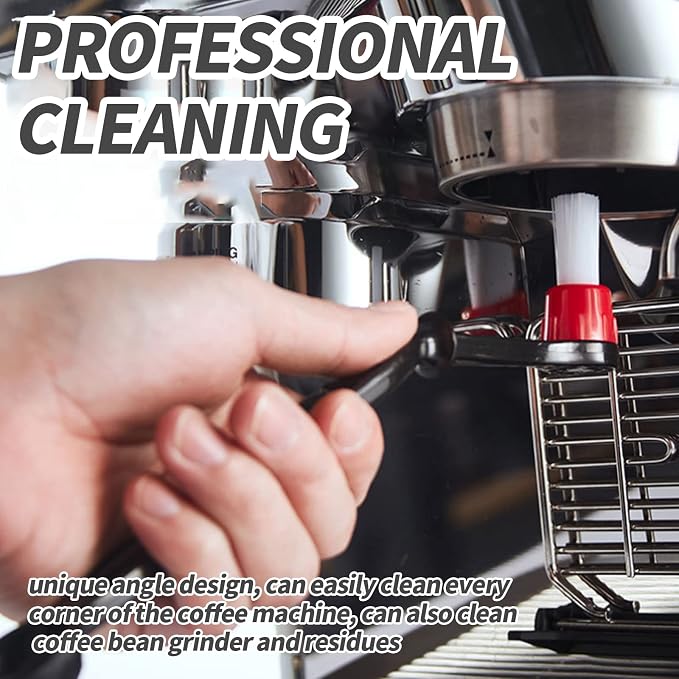 2 Pack Coffee Brush Set -Espresso Machine Cleaning Brush Kit - Image 4