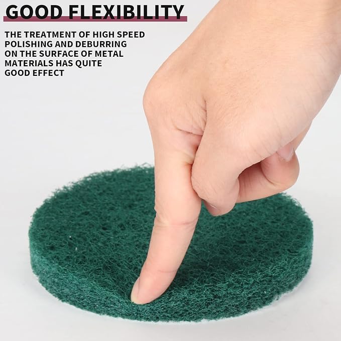 4 Inch Drill Brush Power Scouring Pads - Image 3
