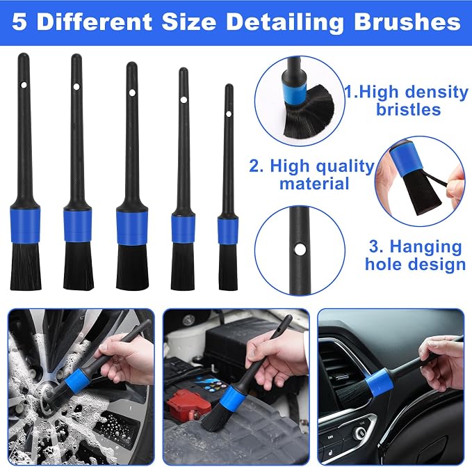 Viewsun Windshield Cleaner Tool, Car Detailing Kit Interior Cleaner, Car - Image 4