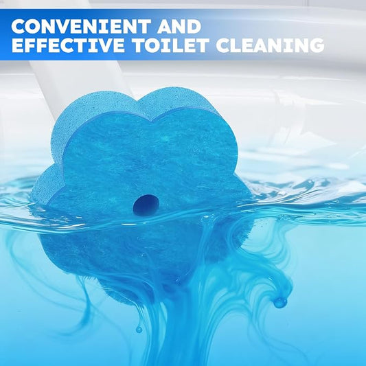 Disposable Toilet Brush 2 Pack- Toilet Bowl Cleaner, Toilet Bowl Brush - Image 2