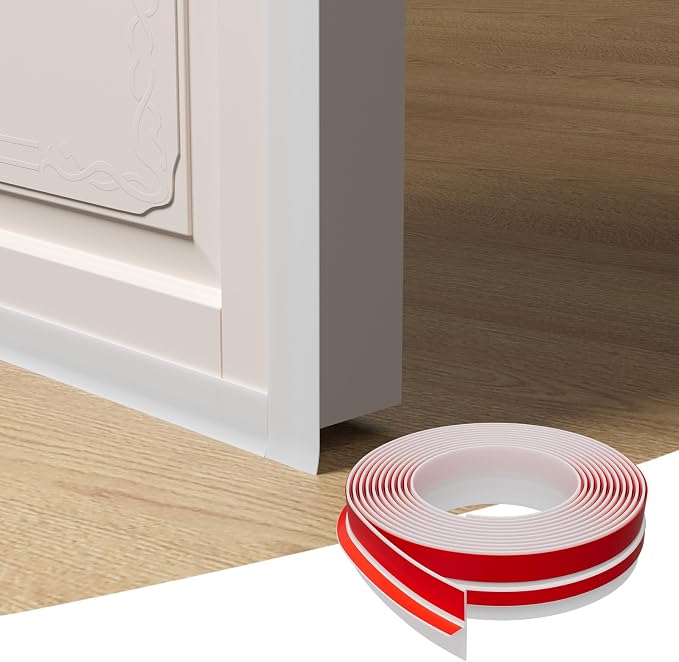 T-Shaped Door Draft Stopper, 1.97 in x 10 Ft Silicone Seal Strip - Image 4