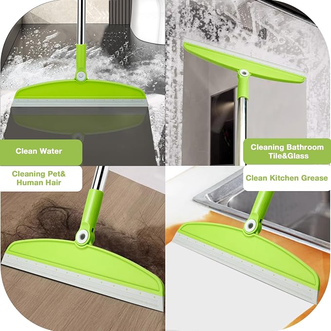 Silicone Air Broom, Concrete Floor, Bathroom Tile - Image 3