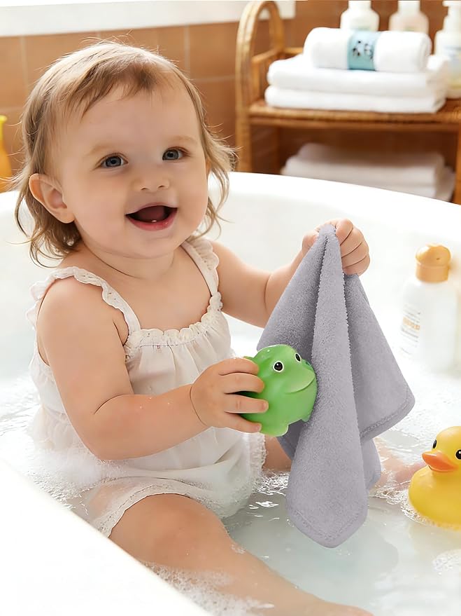HIPHOP PANDA Baby Washcloths, Rayon Made from Bamboo - Image 9