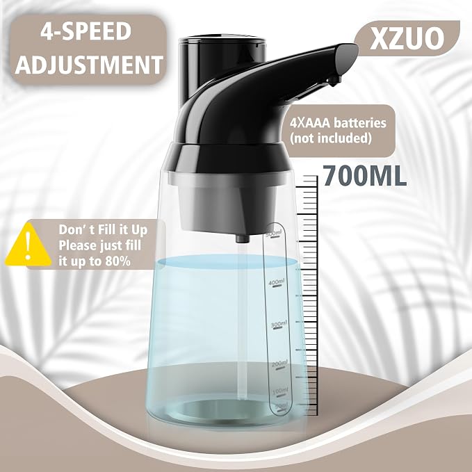 Automatic Soap Dispenser Touchless, 23.7 oz/ 700 ml, Low Battery Liquid Soap - Image 3