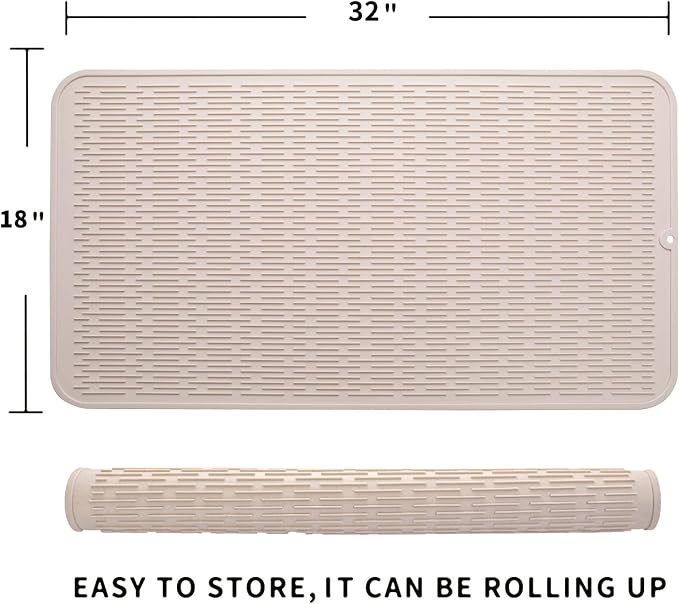 Silicone Dish Drying Mat for Multiple Usage, Easy clean, Eco-friendly, - Image 2