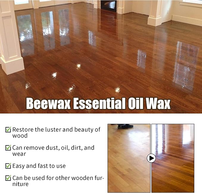 Beeswax Spray Cleaner with Sponge & Towel - Image 5