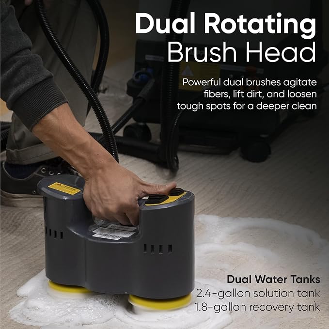 Dapper Commercial Carpet and Upholstery Extractor Cleaning Machine - Image 5