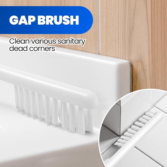 2 in 1 Toilet Brush and Plunger Set, Extended Handle Plunger, Toilet Bowl Brush - Image 7
