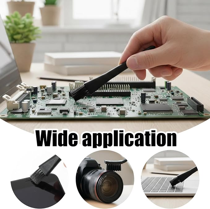 8 Pcs Mini Keyboard Cleaning Brushes Kit, Anti Static Electronic Dust Cleaning - Image 3