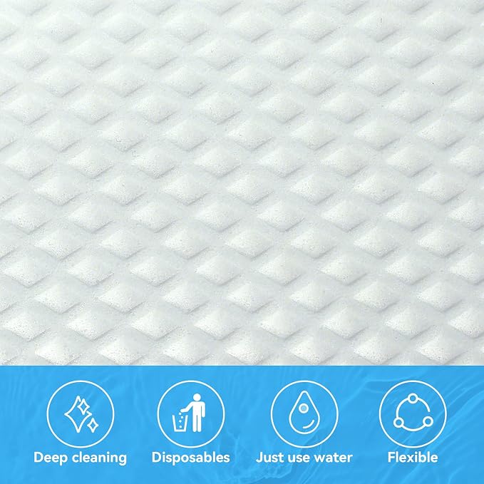 Magic Sponge Eraser Sheets, 35 Pack White Melamine Sponge, Upgrade Convex Point - Image 4