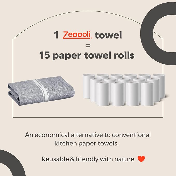 Zeppoli Classic Kitchen Towels - Image 6