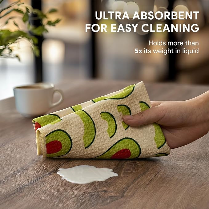 RECYCO Waffle Kitchen Towel Set of 2 - Image 4