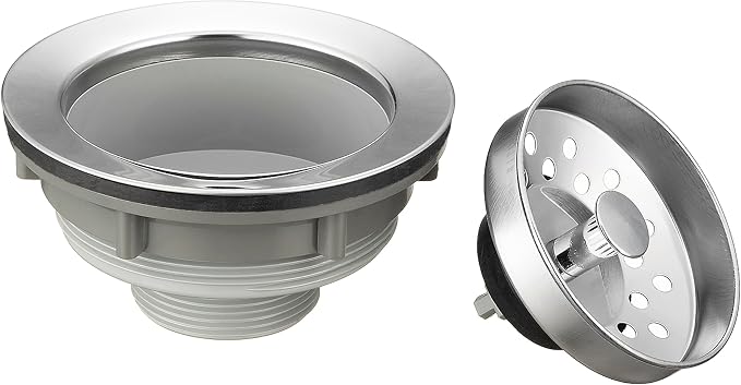 Pacific Bay Sink Strainer with Stainless Steel Removable Basket by PacificBay