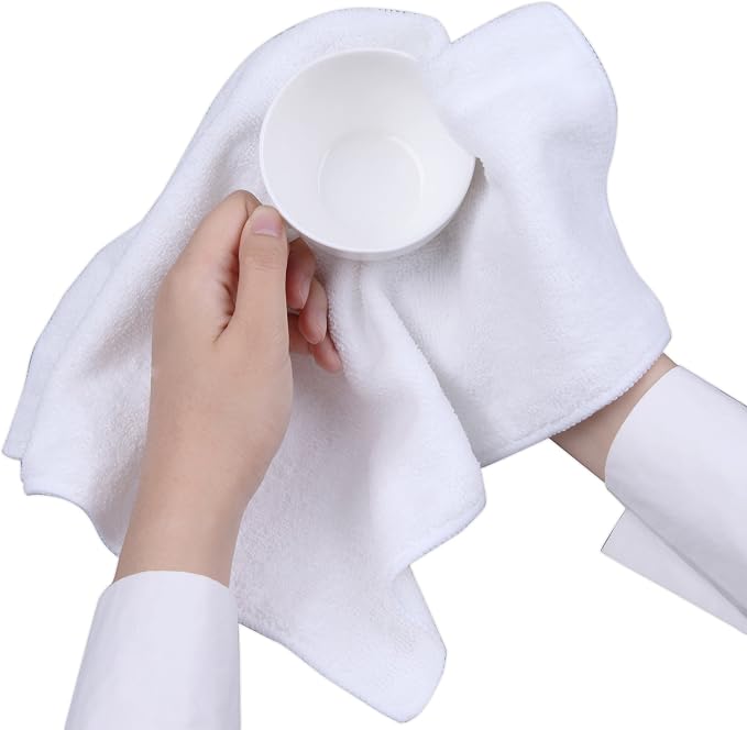 CARTMAN 16 x 24 Inch, 12 Pack, 350GSM Premium Microfiber Cleaning Cloths - Image 3