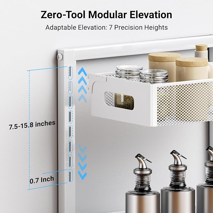 Pull-out Under Kitchen Sink Organizer, Metal Functional Under Sink Organizer - Image 4