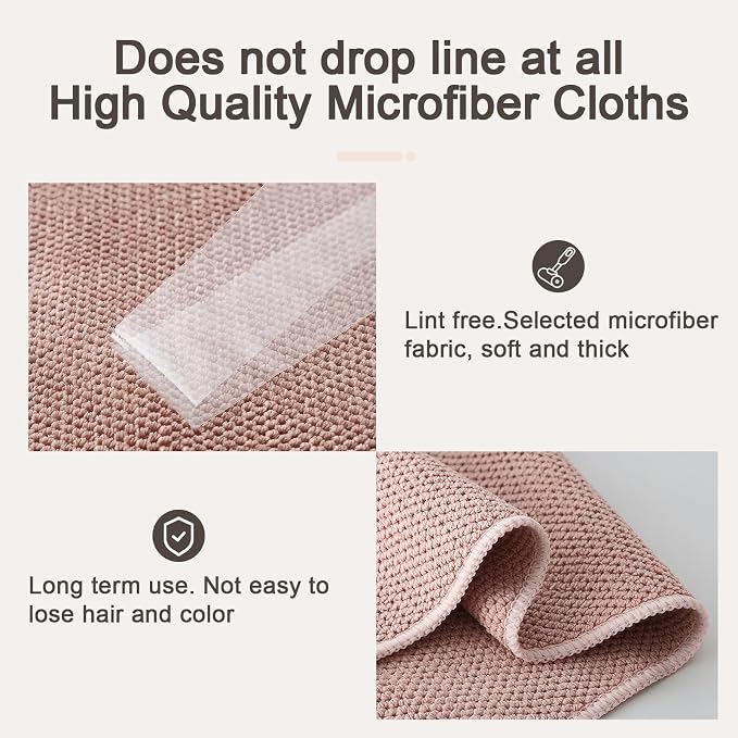 K&janet6am Dish Cloths for Washing Dishes, 12 Pack Kitchen Dish Cloths - Image 5