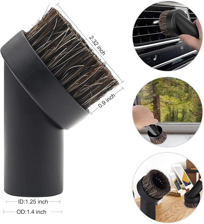 8 Pcs Household Cleaning Vacuum Cleaner Attachments Kit - Image 3
