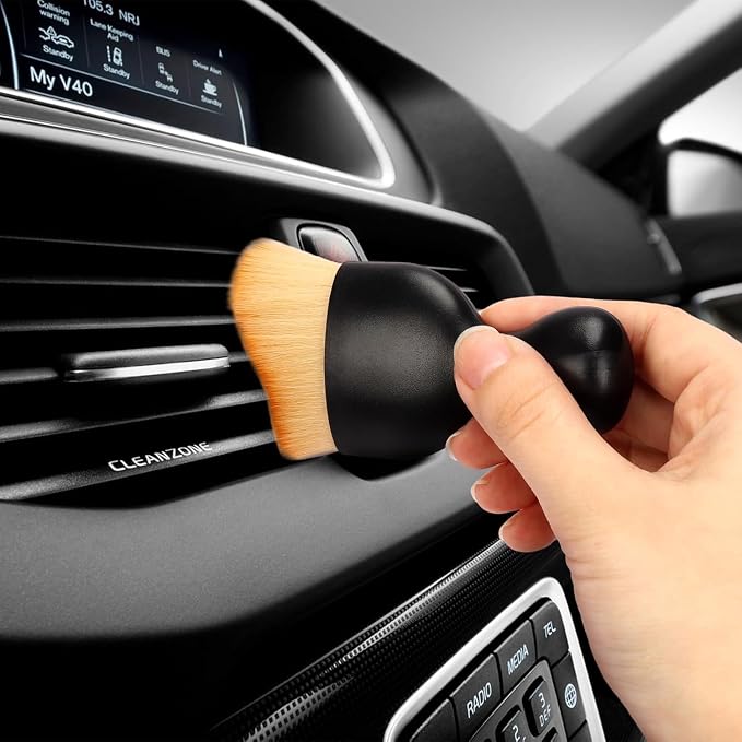 4 Pcs Car Interior Cleaning Tool, Car Interior Detailing Brush, Car Cleaning - Image 3