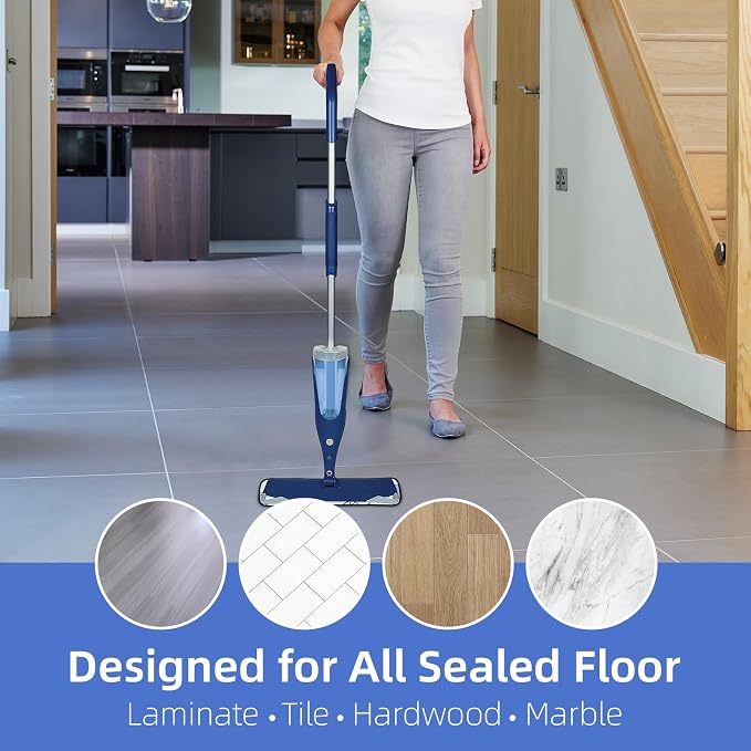 8 Pack Mop Pads Replacement for Bona Family of Mops, Washable & Reusable - Image 6