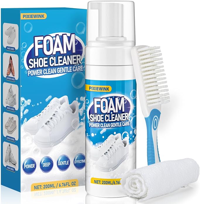 Shoe Cleaner, 6.76 fl oz Shoe Cleaning Kit by Unknown