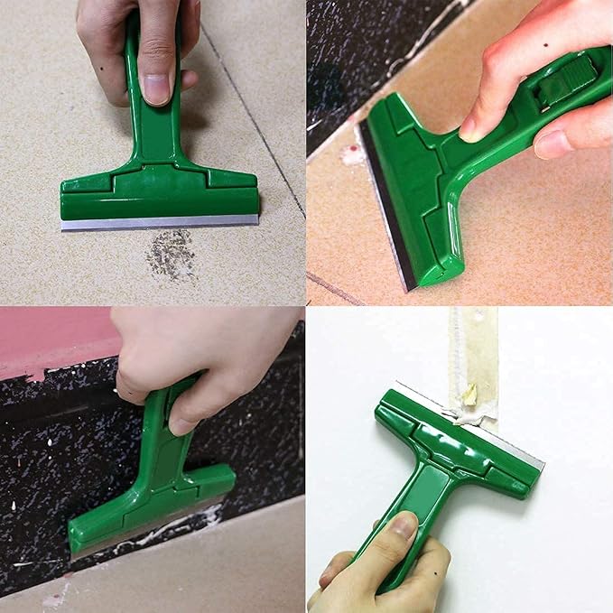 2pack 5.5 inches Industry Glass Scraper Scraping Hand Tool, T Shape Razor Blade - Image 6