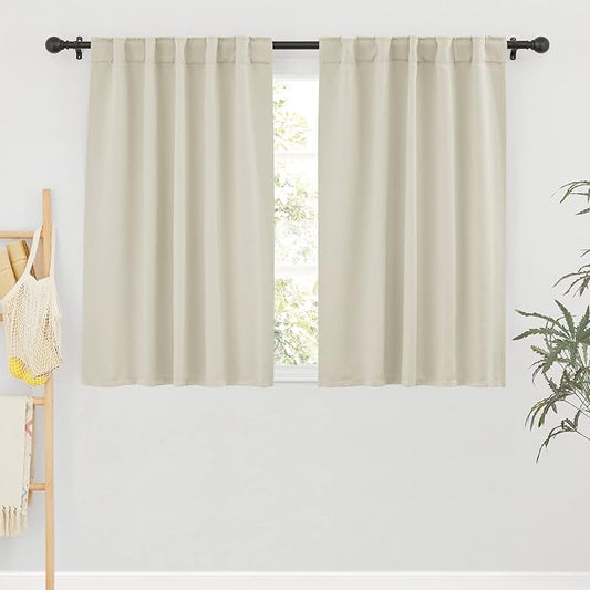 RYB HOME Blackout Curtains for Living Room Thermal Insulated Privacy Solar by RYBHOME
