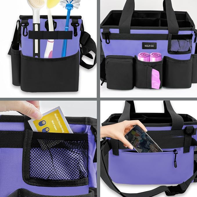 Wearable Cleaning Caddy Bag, Cleaning Supply Tote - Image 6