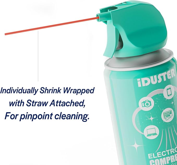 Keyboard Cleaner Air Spray for Computers - 10oz Air Can Duster for Electronics - Image 6