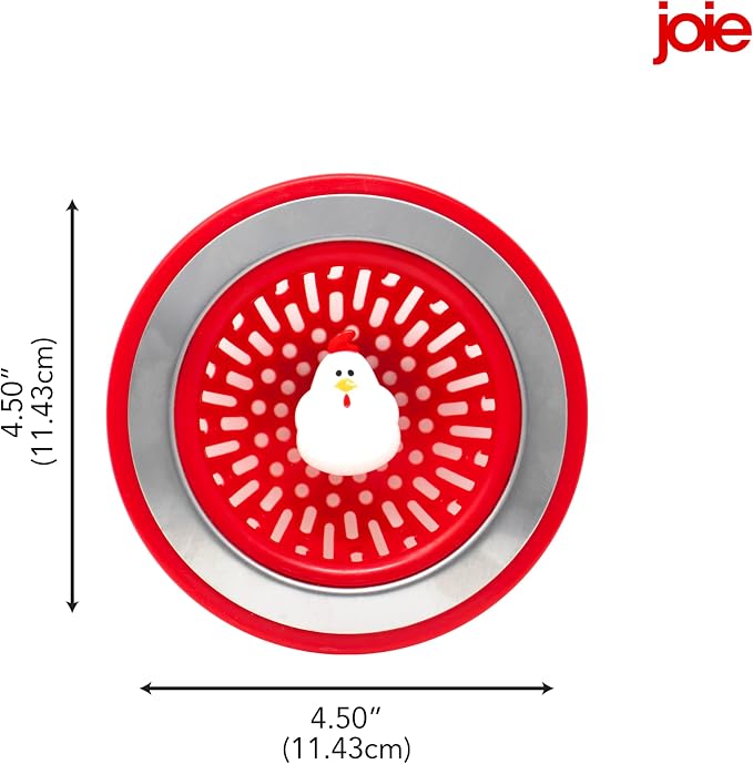 Joie Doodle Doo Kitchen Sink Strainer Basket, Fits All Standard Sinks, - Image 5