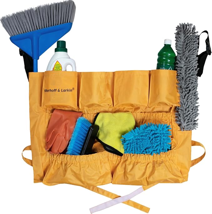 Trash Can Caddy Bag | Fits 32-55 Gallon Can | Brute & Uline Compatible | Heavy - Image 7