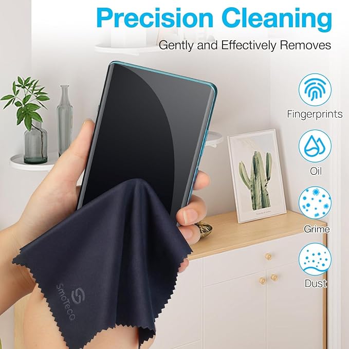 SmoTecQ Lens Wipes for Glasses, 180 Individually Wrapped Eyeglass Cleaning Wipes - Image 7