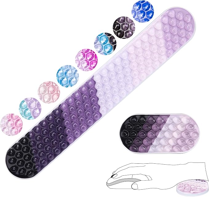 Gel Mouse & Keyboard Wrist Rest Set, Wrist Rest by ABRONDA