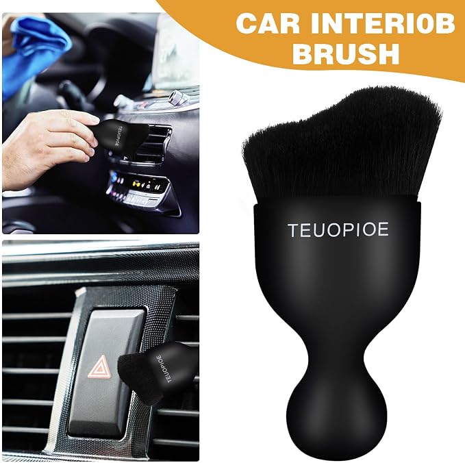 Car Interior Cleaning Brush, Car Duster Interior, Car Detailing Brush Dusting - Image 5
