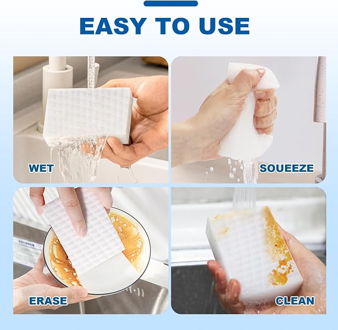 50 Ct Thick Melamine Sponges 1.18in - Image 9