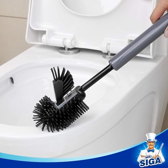 MR.SIGA Soft Bristle Toilet Brush - Image 4