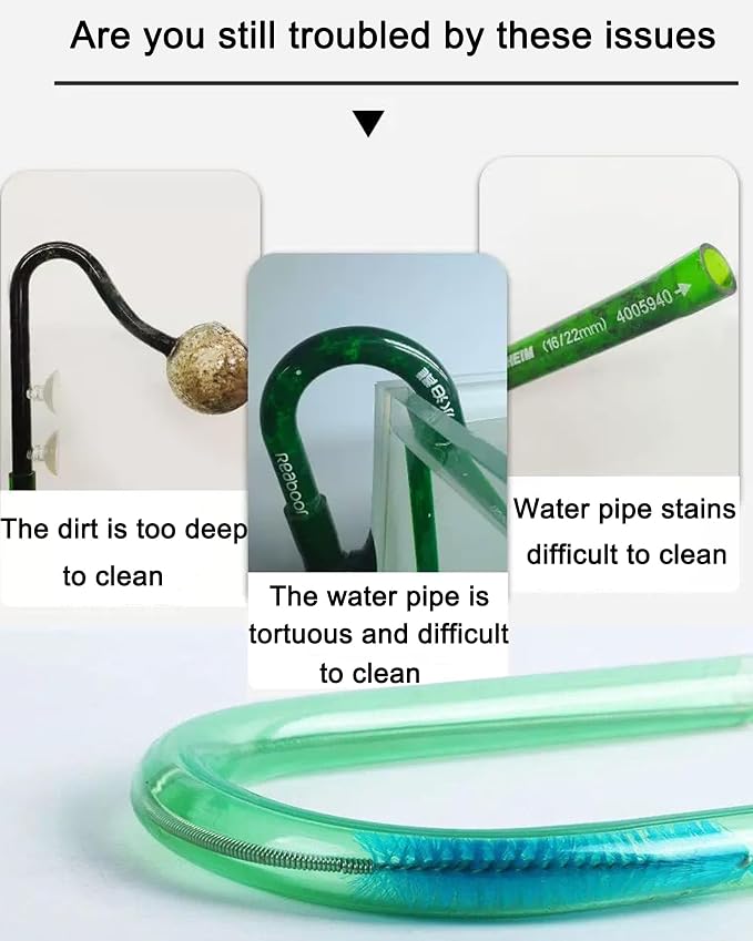 Flexible Long Drain Brush 61in Nylon Cleaner Double Ended Hose Tube Stainless - Image 6