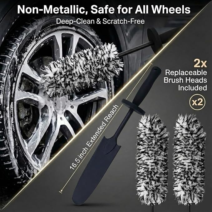9PCS Professional Wheel Detailing Kit - Image 3