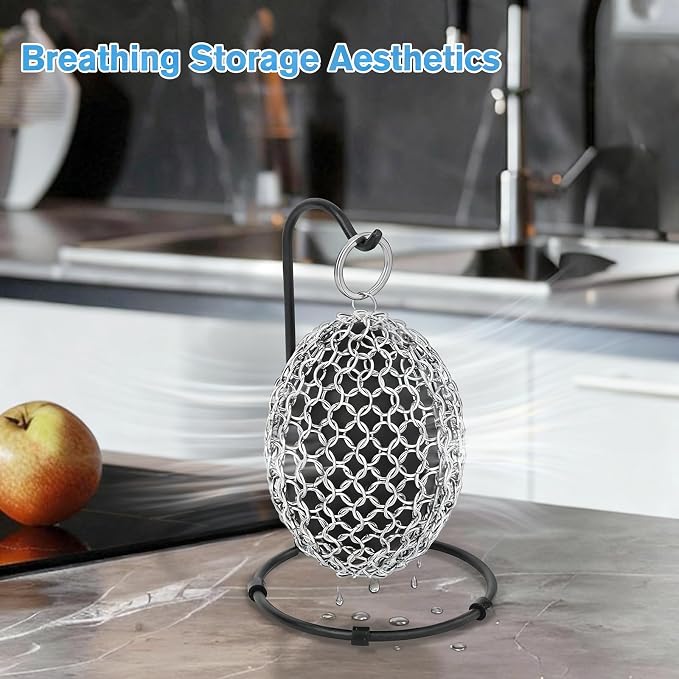 Cast Iron Scrubber & Scraper Set - Image 8