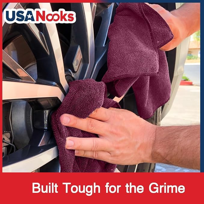 USANOOKS Premium 300GSM Microfiber Cleaning Cloth - Image 5
