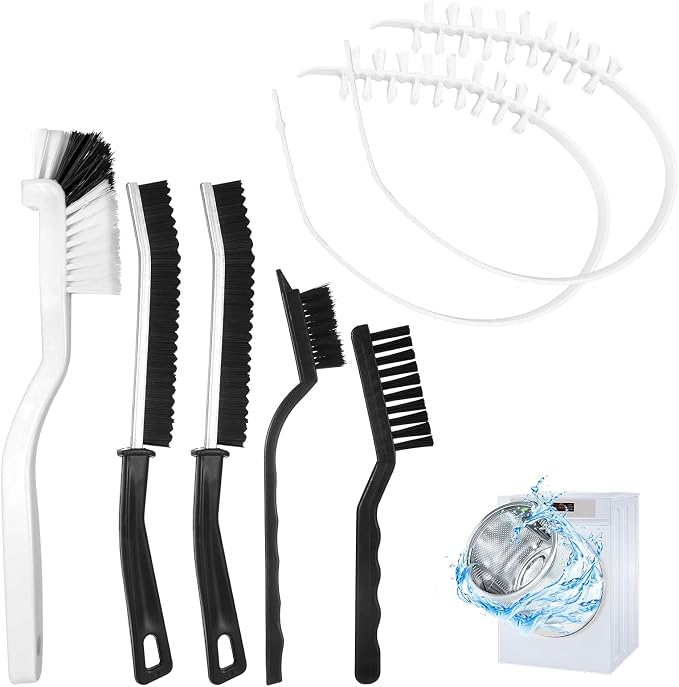 7PCS Washing Machine Cleaning Brush Kits, Durable Cleaning Tool by Unknown