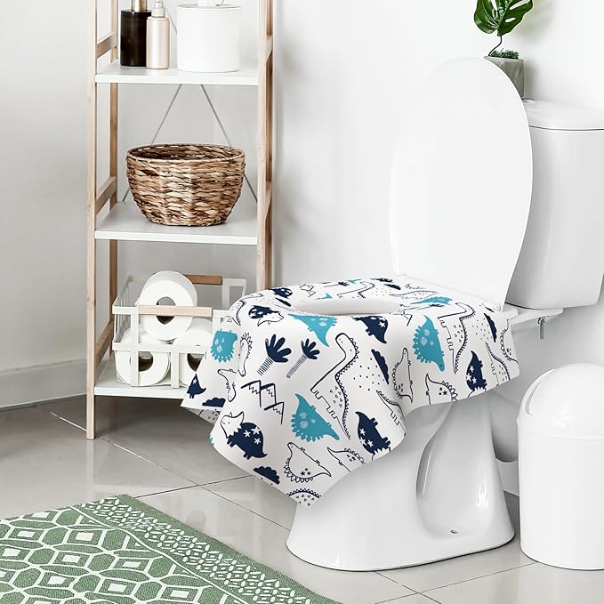 30 Pack Toilet Seat Covers Disposable, Large Waterproof Potty Covers - Image 7
