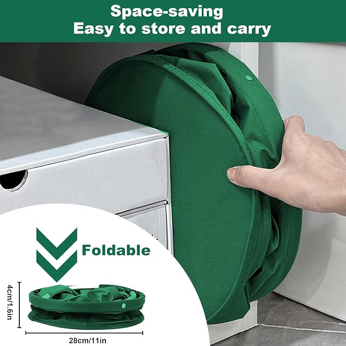Cleaning Caddy with Handle, Cleaning Products Organiser, 17L Foldable Storage - Image 6