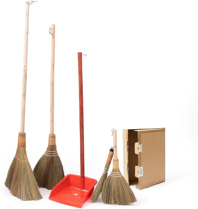 TTS Home Broom and Dustpan Set by TTSForHome