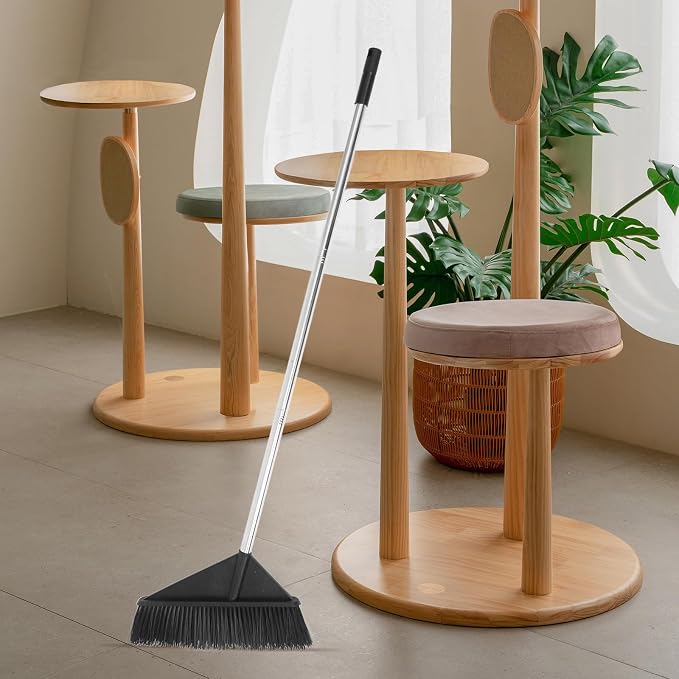 Veemoon Heavy Duty Stiff Bristle Outdoor Broom - Image 9