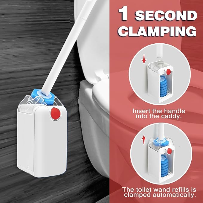 JEHONN Disposable Toilet Bowl Cleaner Wand - Image 2