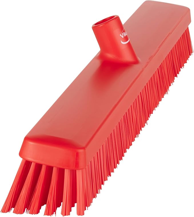 Vikan 31954 24" Heavy-Duty Push Broom, Soft/Stiff - Image 2