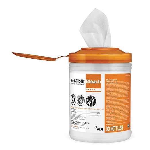 Sani-Cloth Bleach Disposable Wipe - Image 4